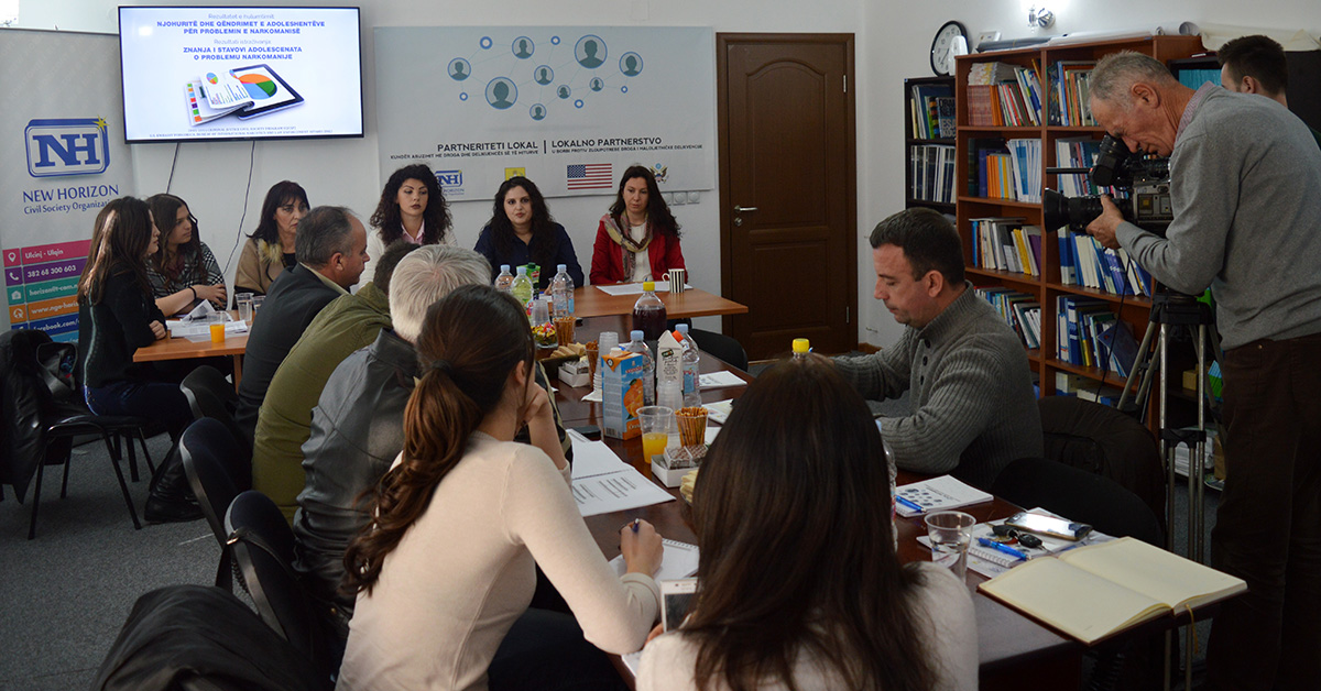 Press Conference – The results of the research regarding drug abuse in Ulcinj