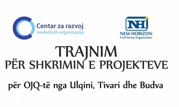 TRAJNIM PËR SHKRIMIN E PROJEKTEVE – Thirrje për OJQ