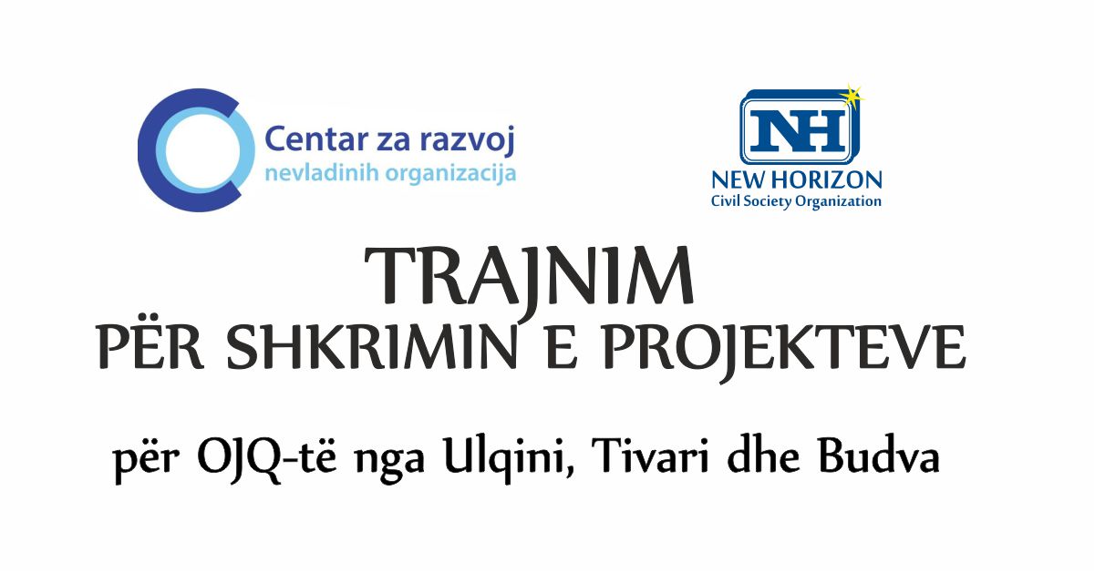 TRAJNIM PËR SHKRIMIN E PROJEKTEVE – Thirrje për OJQ