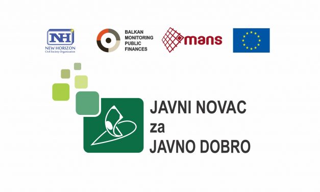 JAVNI NOVAC ZA JAVNO DOBRO