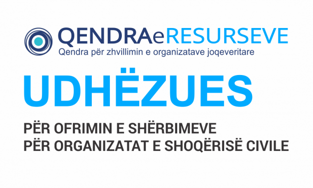 SHËRBIMET E QENDRËS SË RESURSEVE PËR ORGANIZATAT E SHOQËRISË CIVILE