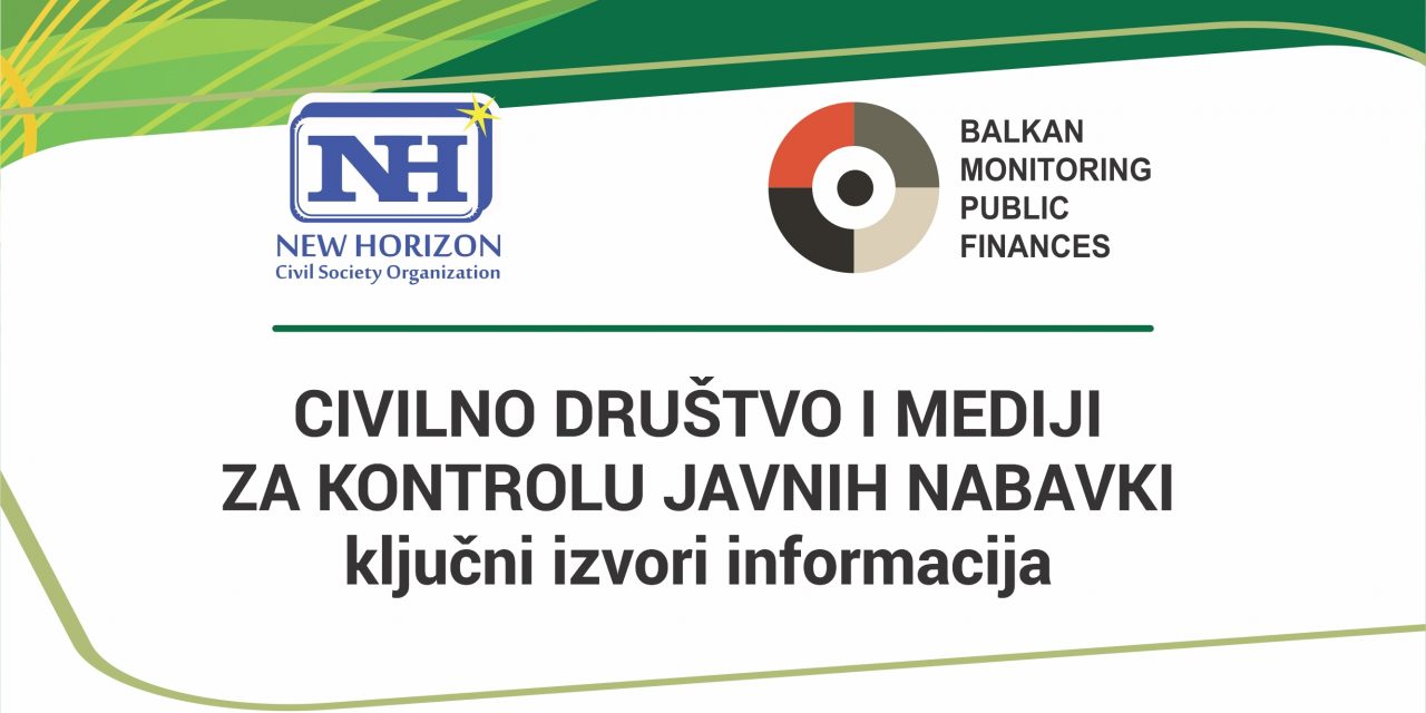 CIVILNO DRUŠTVO I MEDIJI ZA KONTROLU JAVNIH NABAVKI