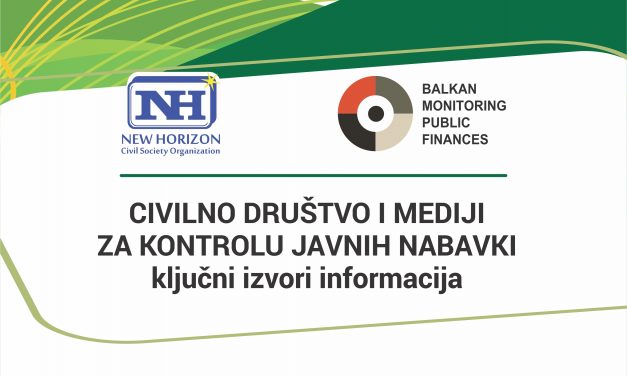 CIVILNO DRUŠTVO I MEDIJI ZA KONTROLU JAVNIH NABAVKI