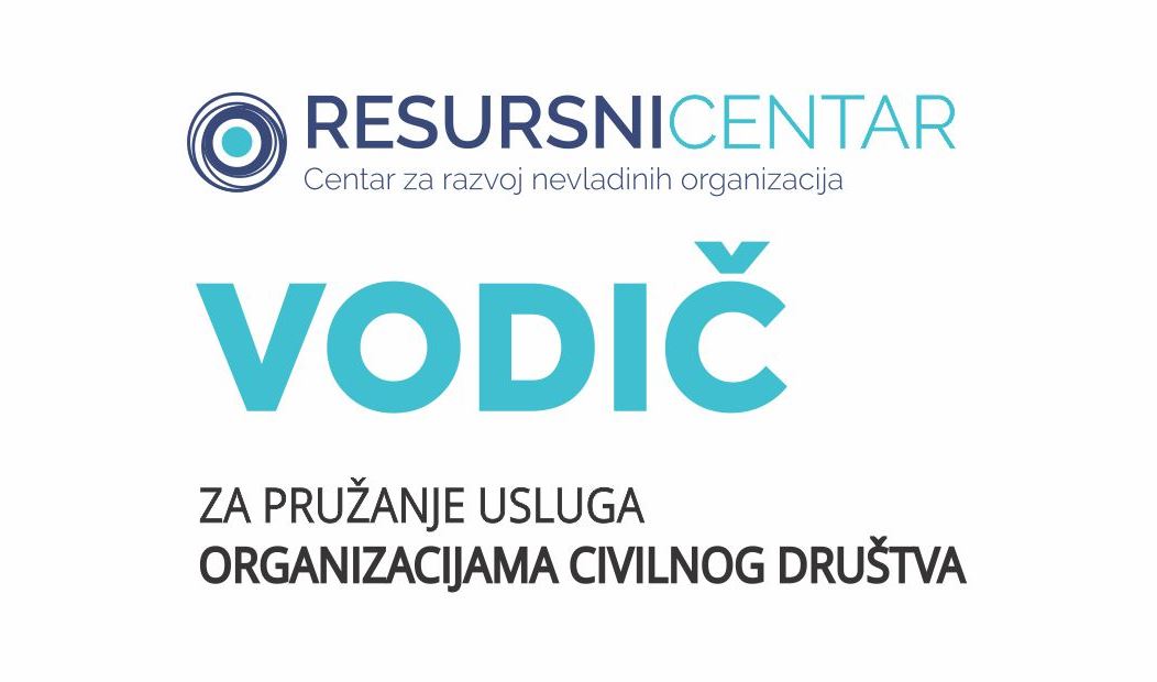 VODIČ ZA PRUŽANJE USLUGA ORGANIZACIJAMA CIVILNOG DRUŠTVA