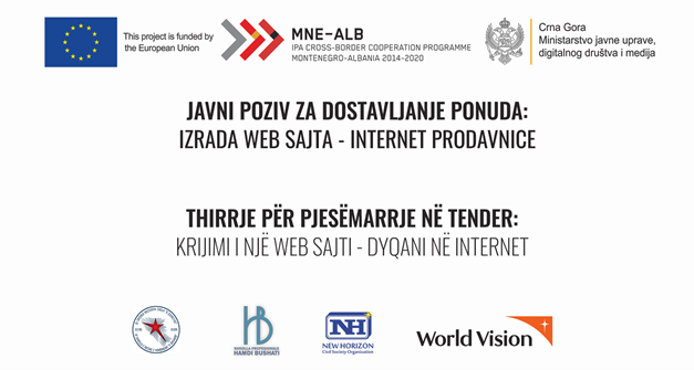 POZIV ZA IZRADU WEB SAJTA – INTERNET PRODAVNICE