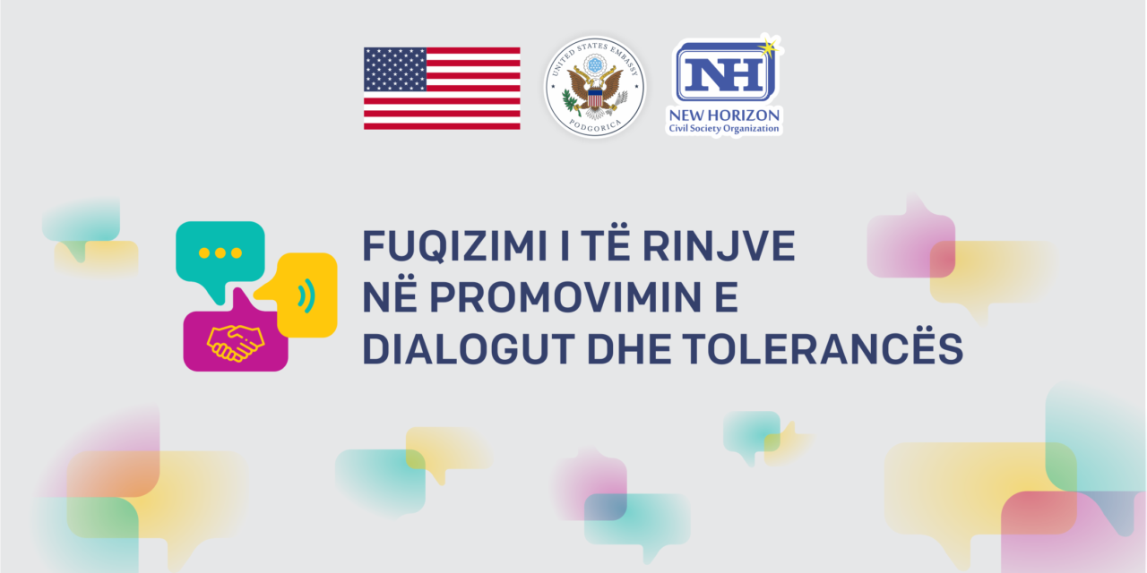 FUQIZIMI I TË RINJVE NË PROMOVIMIN E DIALOGUT DHE TOLERANCËS