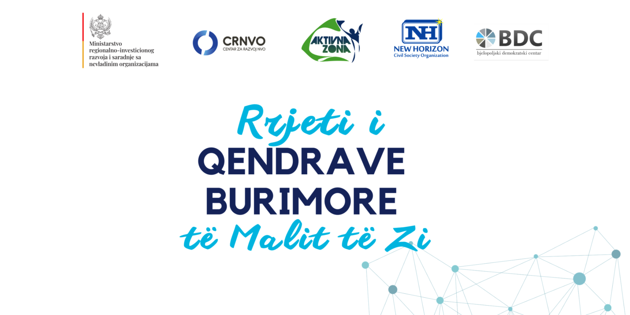 RRJETI I QENDRAVE BURIMORE NË Mal të Zi