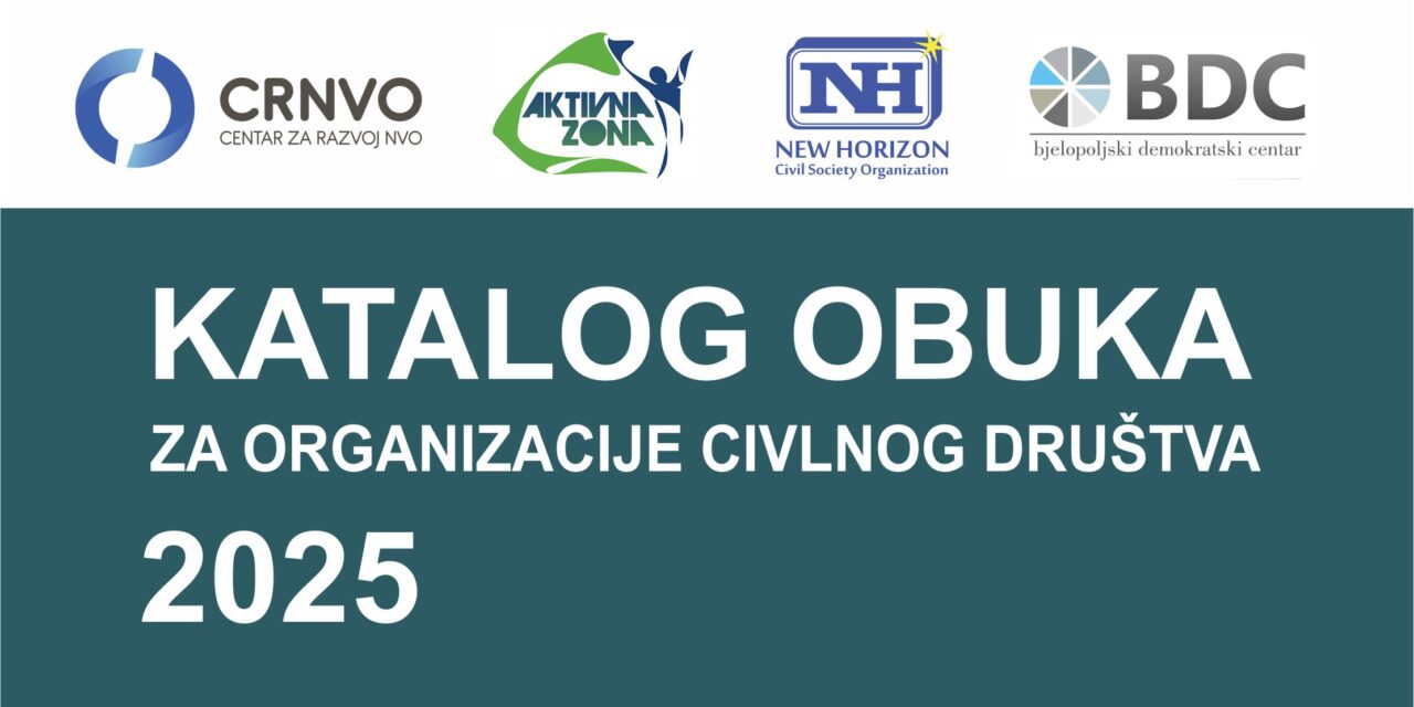 Katalog obuka Mreže resursnih centara Crne Gore