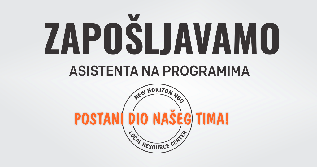 OGLAS ZA POSAO – ASISTENT NA PROGRAMIMA