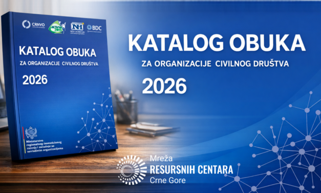 Katalog obuka Mreže resursnih centara Crne Gore